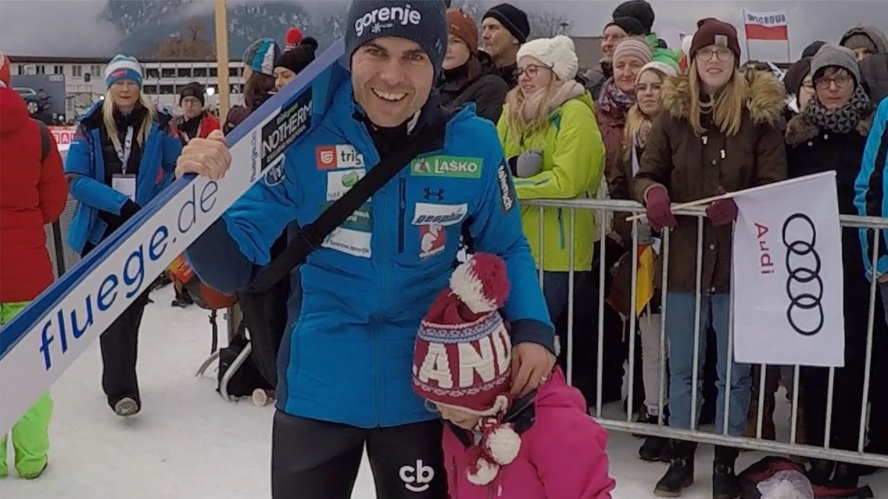 Na novoletni turneji v Garmischu / DAMJAN FAMILY