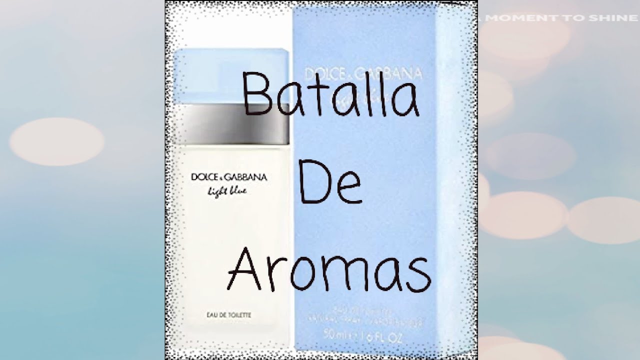 Batalla de Aromas --- Perfumes Light Blue, Moschino, Yodeyma, Halloween y Ck One Summer 2020