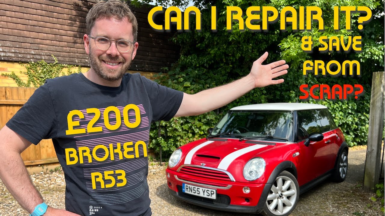 Mini Cooper S R53 rescued from scrap!