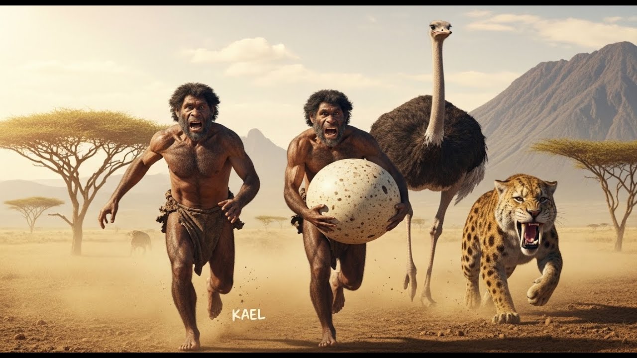Prehistoric Survival: Kael Faces the Giant Bird in a Dangerous Hunt for Massive Eggs - Full Movie