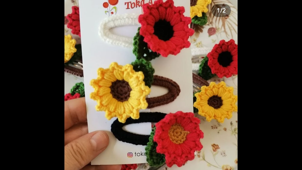ÇİÇEK toka yapımı