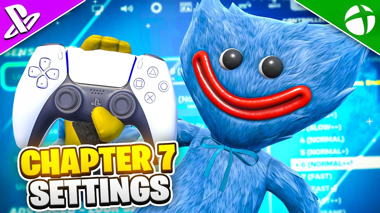 ЛУЧШИЕ настройки контроллера + чувствительность в Главе 7 Сезоне 4🎮 (Геймплей Fortnite Reload)