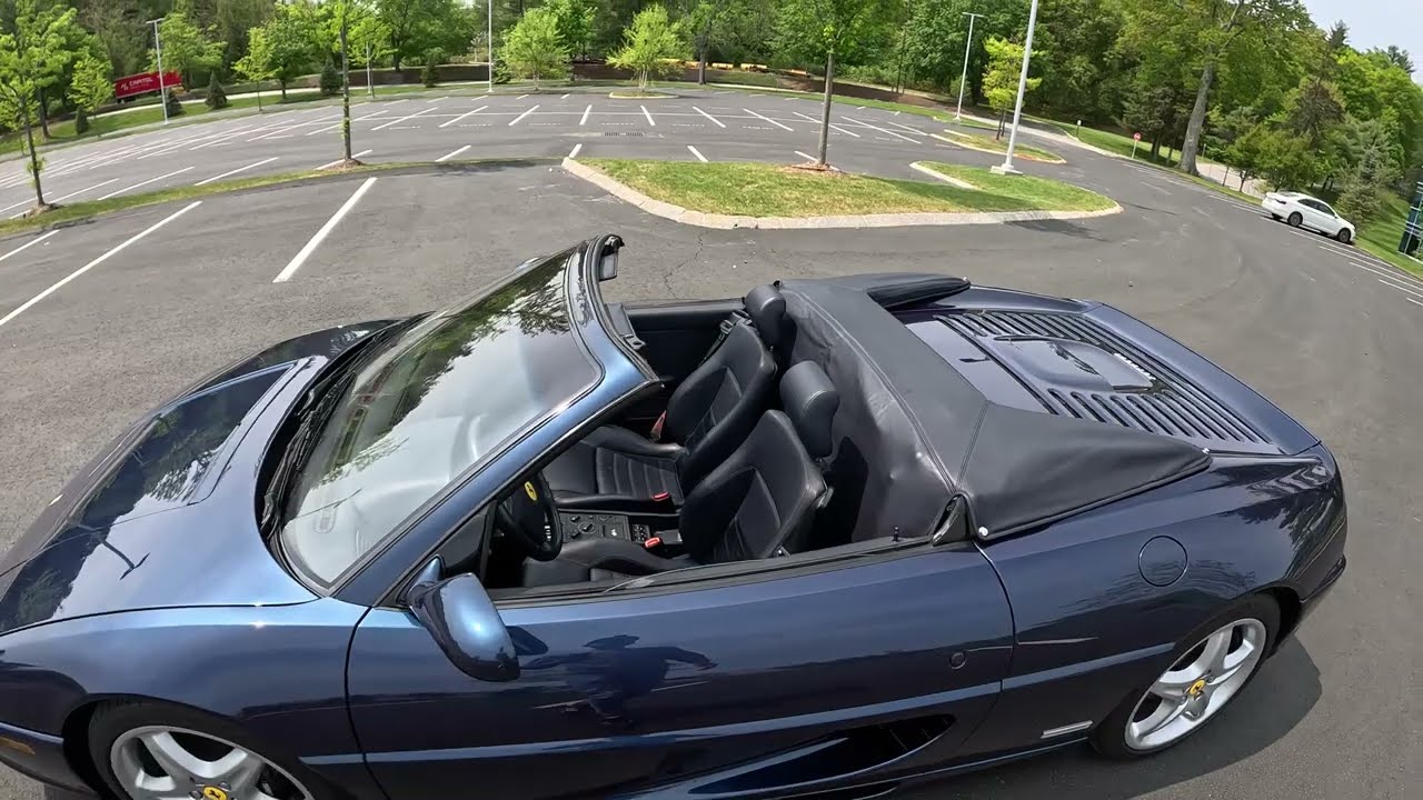 1997 Ferrari F355 Spyder Test Drive and Walk Around