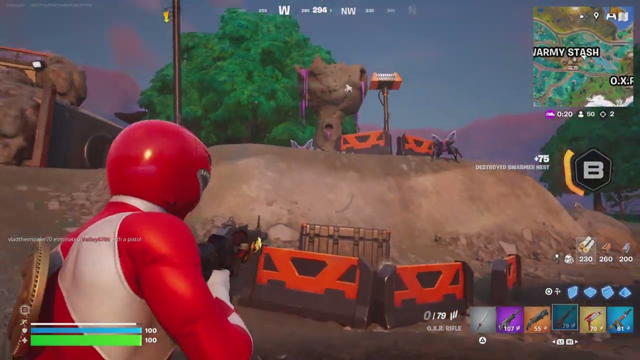 Fortnite Hunt For The Green and White Ranger Skins Part 54 Final
