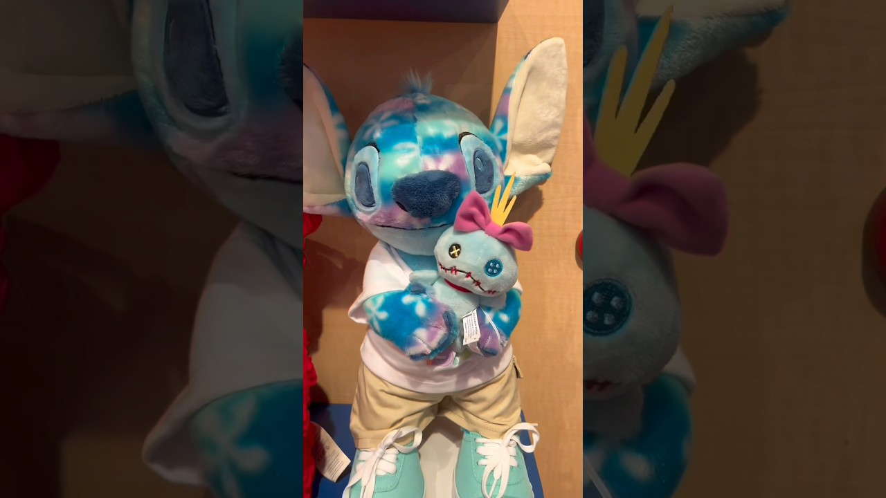 STITCH exclusive Build A Bear 