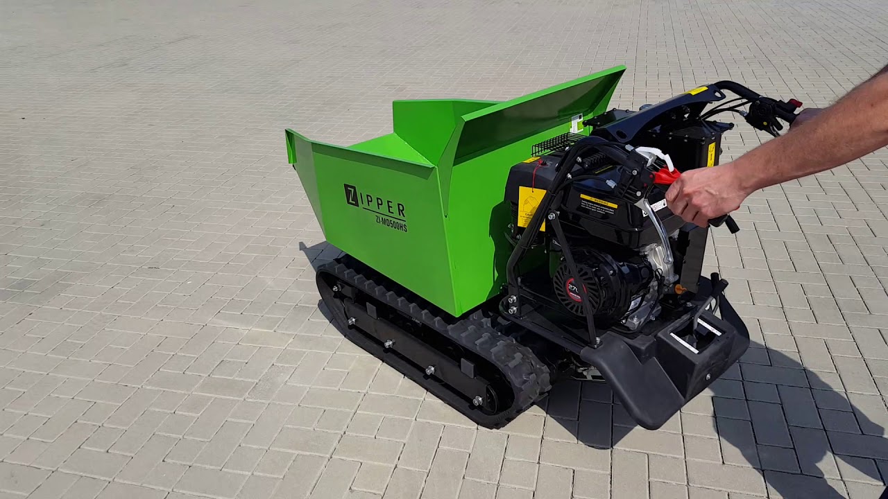 Zipper Maschinen Dineiger ZI - MD 500 HS Miniraupendumper Dumper Kettenfahrzeug