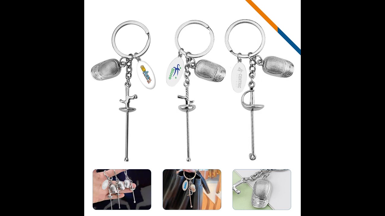 AG KCXN  KeyGuard Fencing Keychain