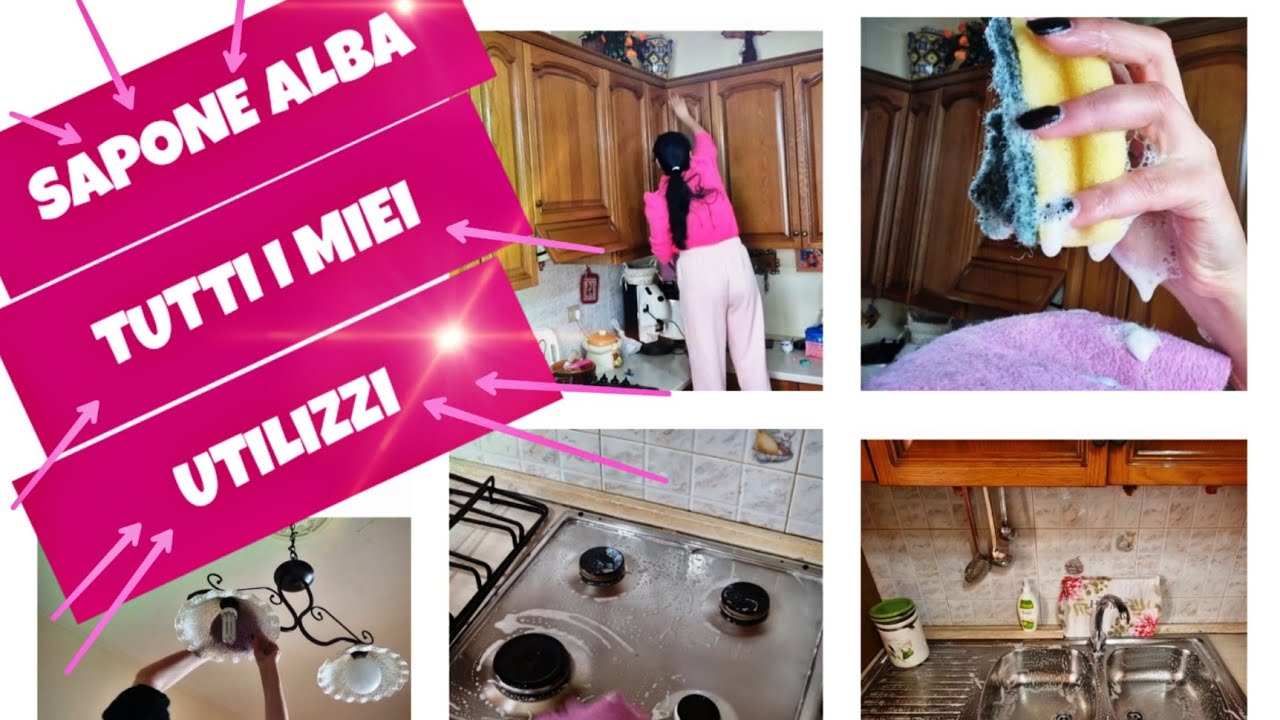 Sapone Alba i miei tanti utilizzi 2022 in collaborazione con Rosy home Shelter #pulisciconme