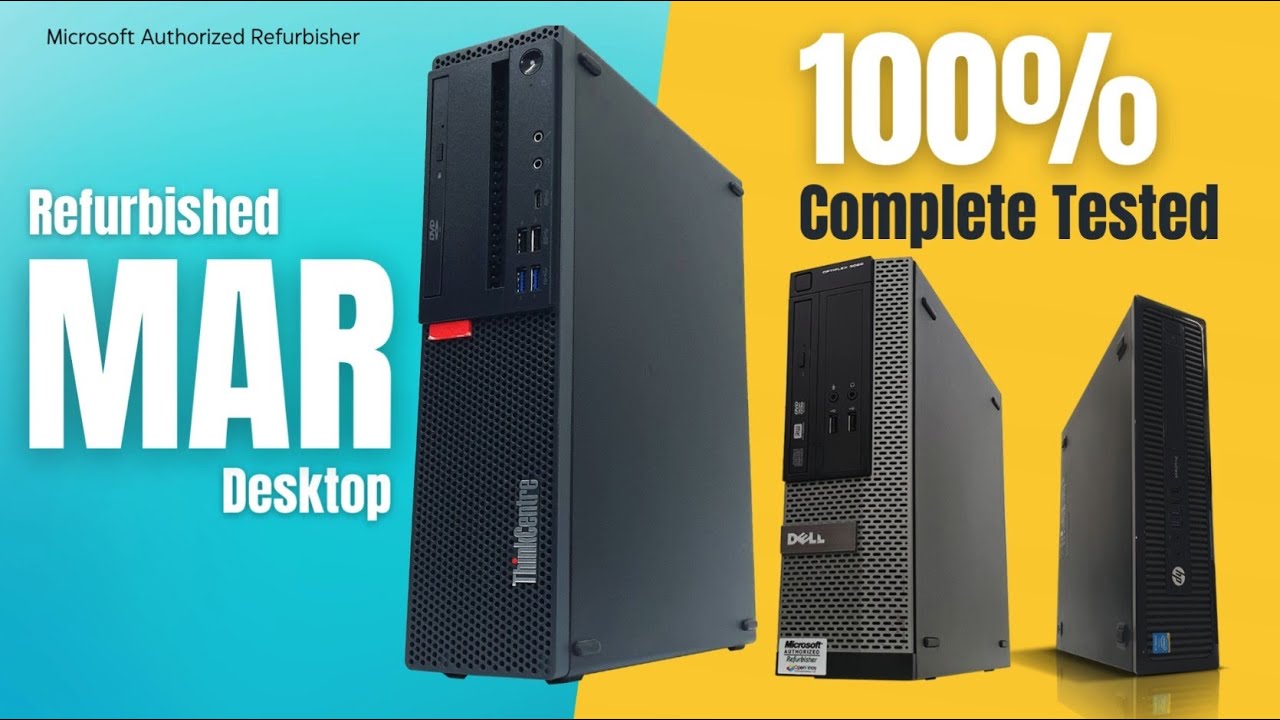 Refurbished Desktops &ndash; Affordable Computers for Your Business! #refurbished #computer #windows10