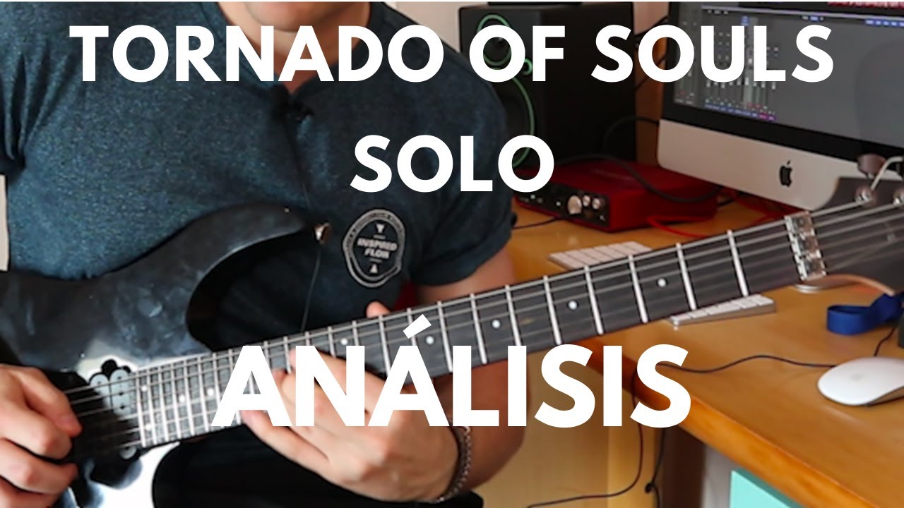 ANALIZANDO - TORNADO OF SOULS (SOLO) | ESCALAS EXÓTICAS, CAMBIOS DE TONO, ARPEGIOS