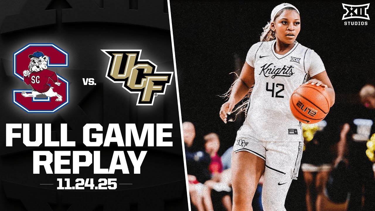SC State vs. UCF Full Game Replay (11.24.25) | 2025-26 Big 12 Women's Basketball