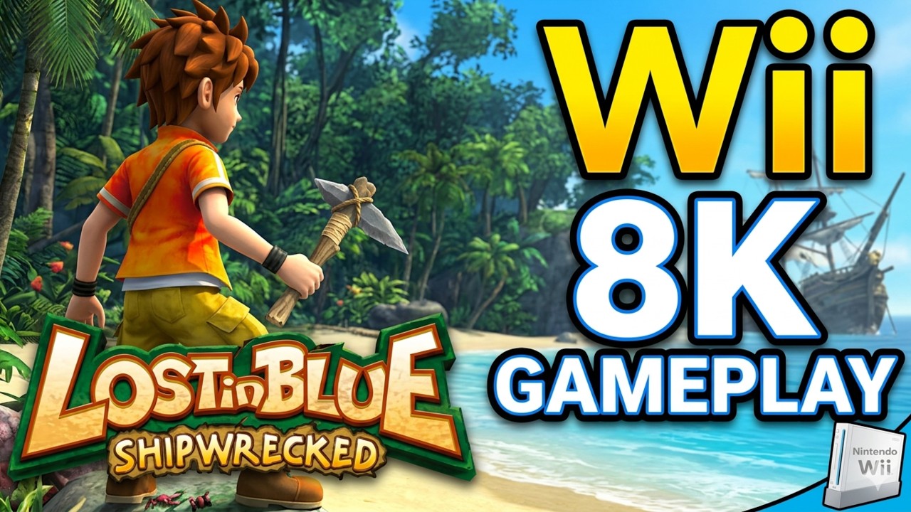 Lost In Blue Shipwrecked Wii 8K