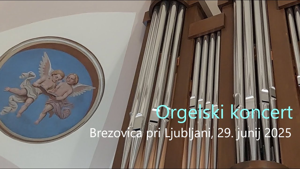 Orgelski koncert - 29. junij 2025