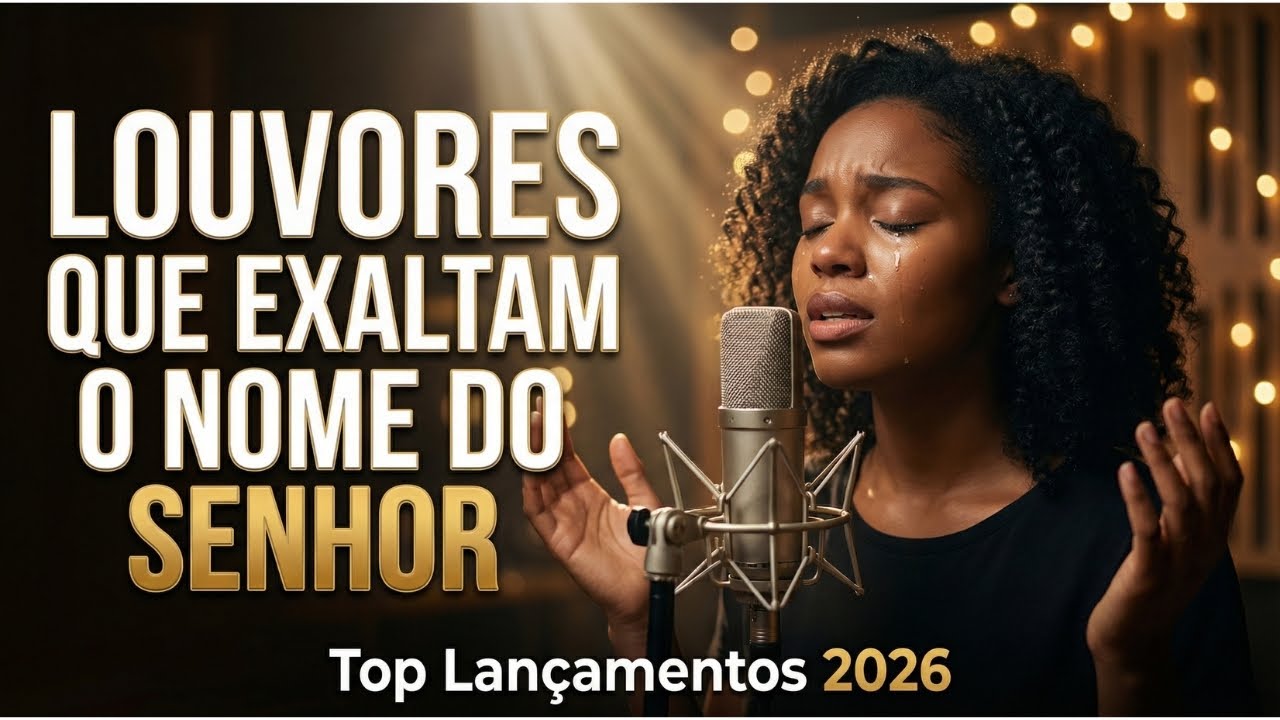 LOUVORES PARA ACALMAR SEU CORAÇÃO 2026 | Top 5 Que Exaltam Jesus