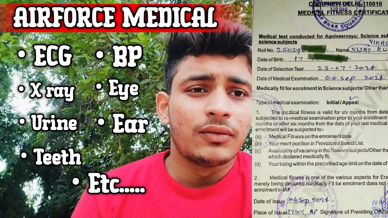 Complete Airforce Medical Test Details: Eligibility, Process & Tips!