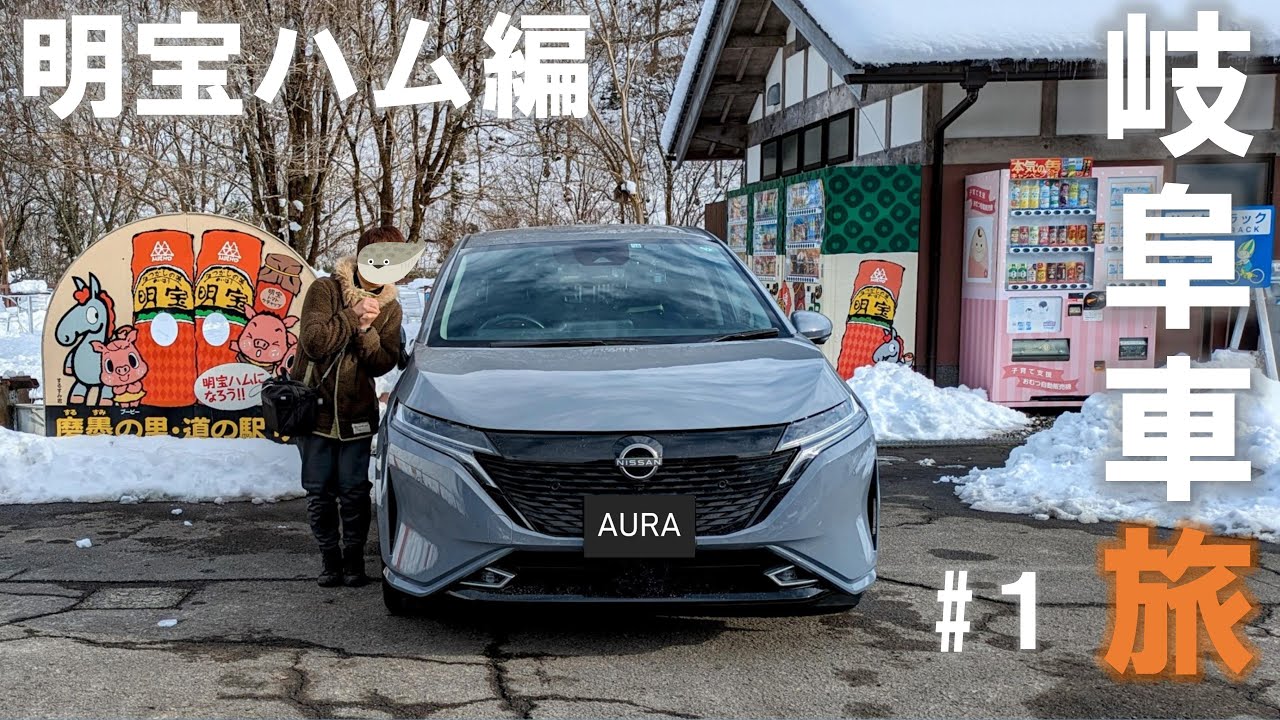 明宝ハムステーキは想像以上に大きくて美味しかったです！!　岐阜車旅１