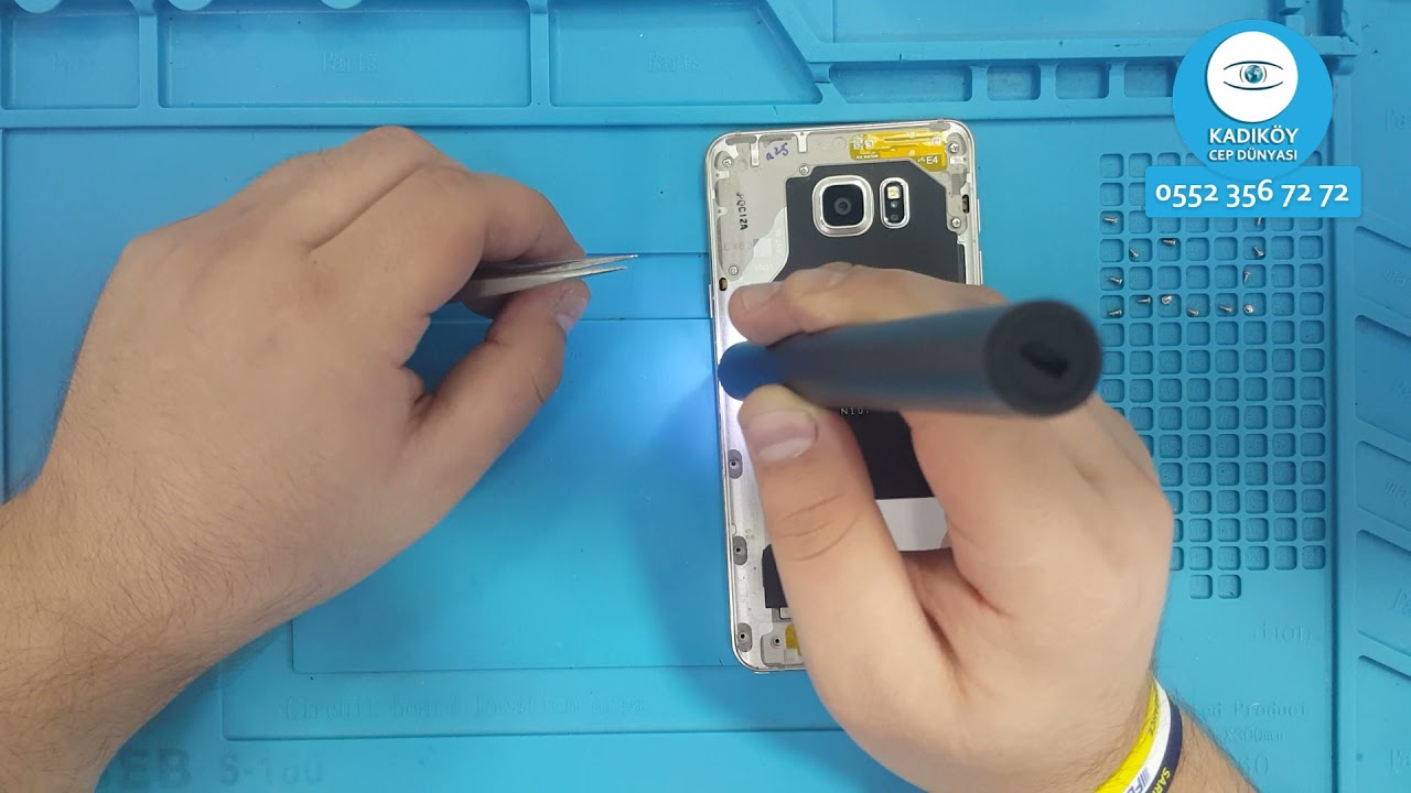 Samsung Galaxy Note 5 Batarya Değişimi | Samsung Note 5 Pil Değişimi