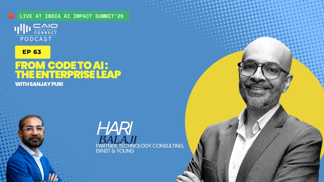 The Enterprise AI Leap | Hari Balaji, EY | LIVE at IndiaAI Impact Summit