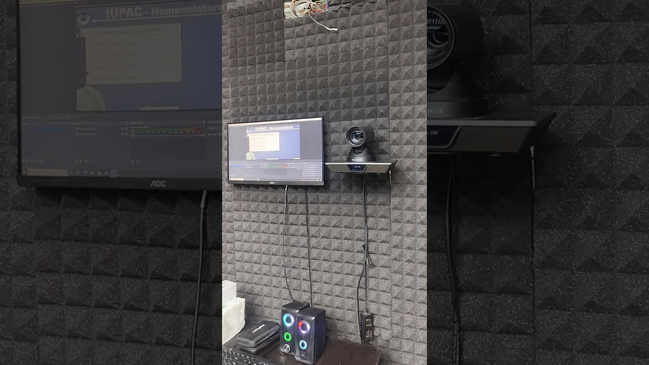 Complete Studio Setup cost | studio setup under 2 lakh with smart board #shorts #studio #ptzcamera