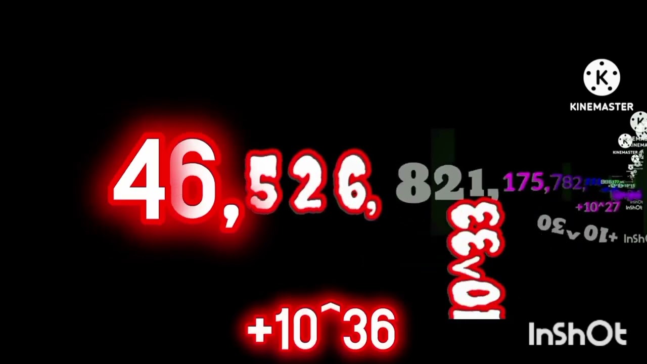 Numbers 0 to 1 Duodecillion @SuperUniversalBecratLeybs2K26 do 0 to 1 Tredecillion