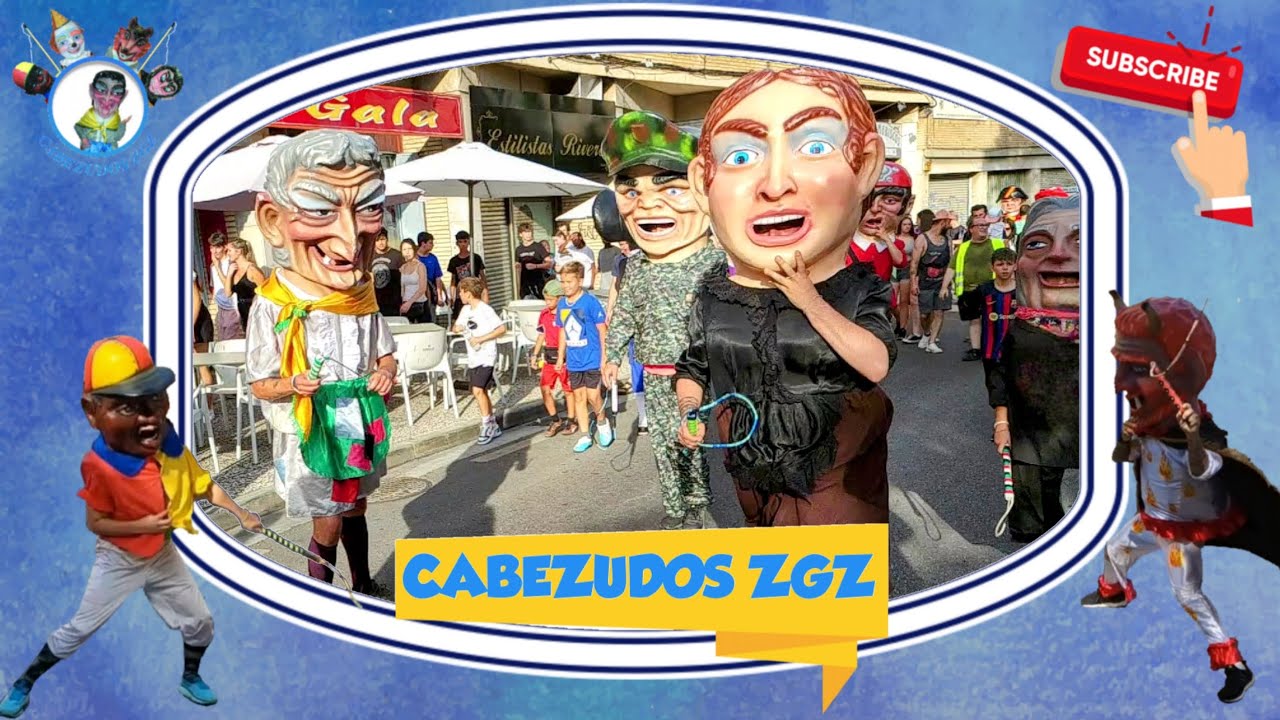 Cabezudos Torrero (Viernes Tarde 16-06-23)