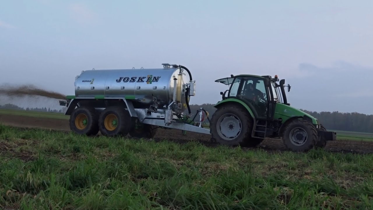 JESIEŃ 2020 II Szambo II Joskin Modulo 2 14tys. l & Deutz-Fahr II Nowy nabytek 2020