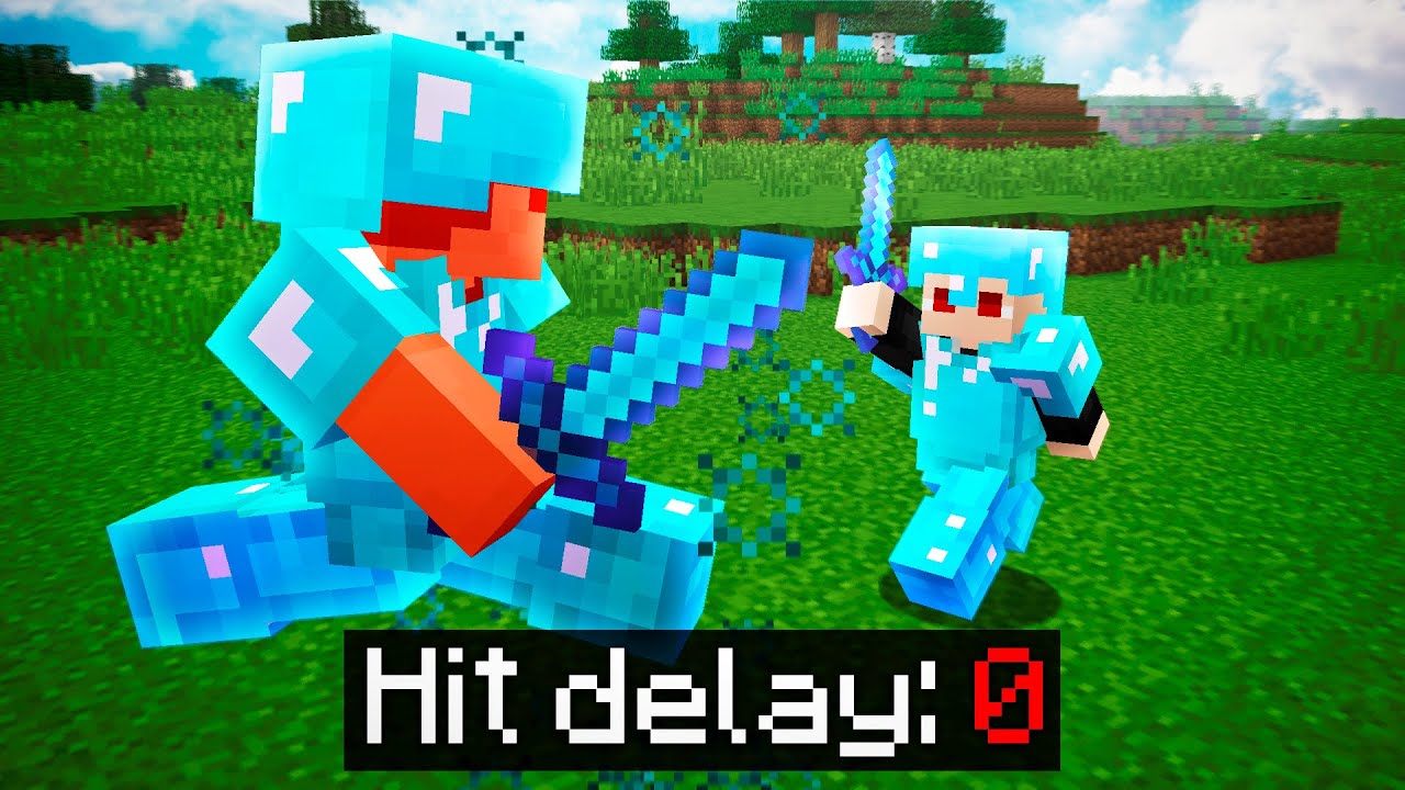 Minecraft HCF pero NO tengo DELAY en los HITS... *COMBO*