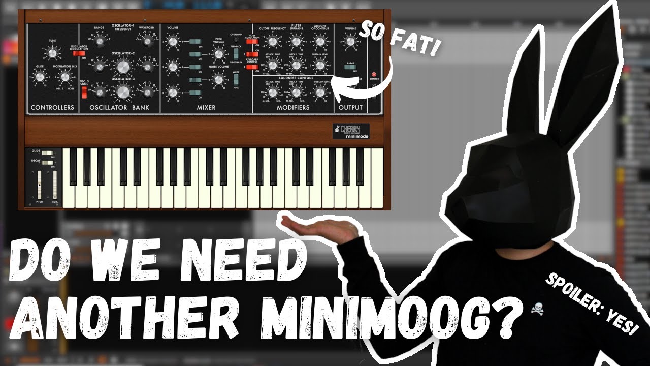 Do we really need another Minimoog? 🍒 Cherry Audio's Minimode Review