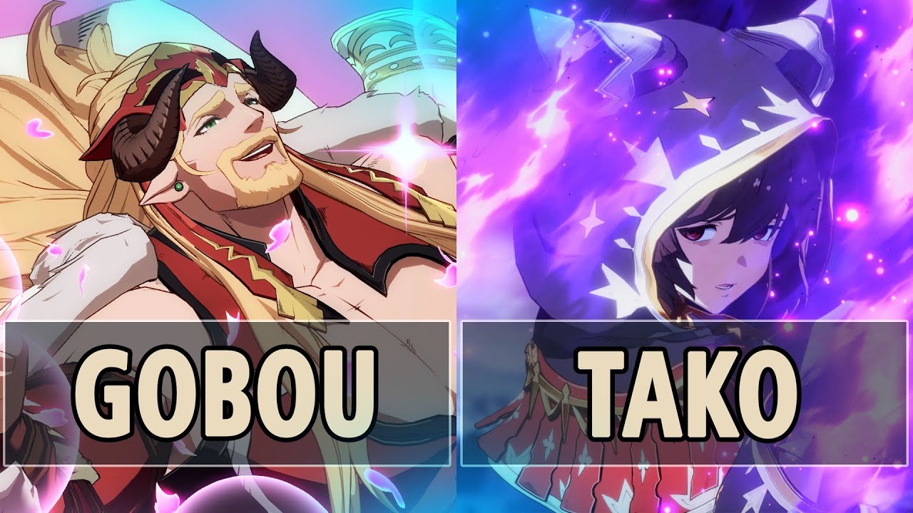 GBVSR: Gobou (Ladiva) Vs Tako (Nier) | High Level Gameplay.