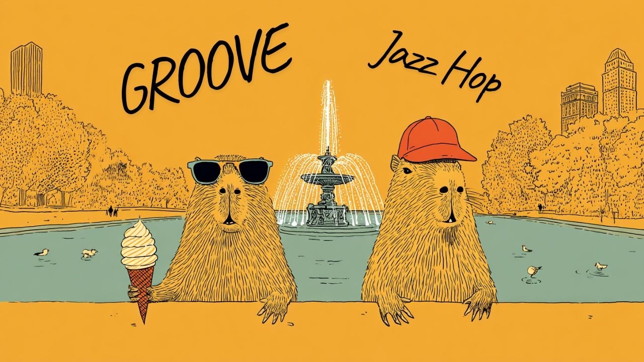 [Playlist] 公園を散歩しているような気持ちいいJazz Hop - Relaxing Park Walk 🌳