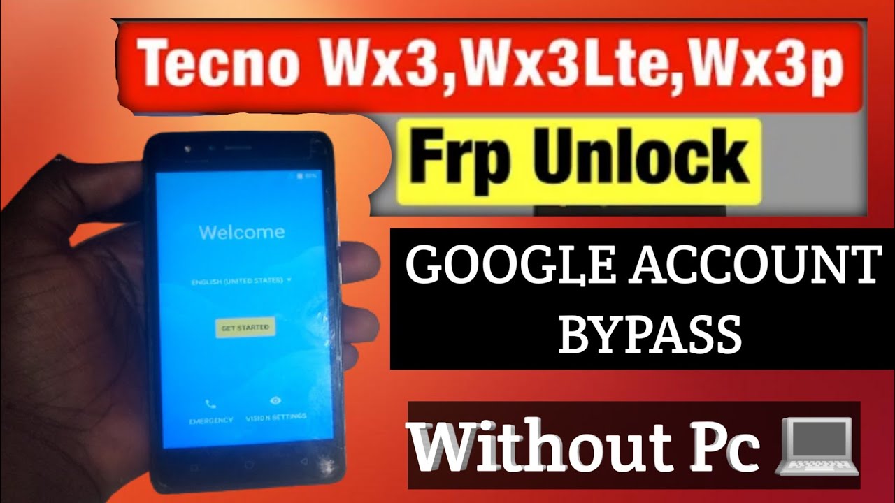 Как обойти блокировку аккаунта Google на Tecno WX3LTE | Обход FRP на Tecno WX3LTE