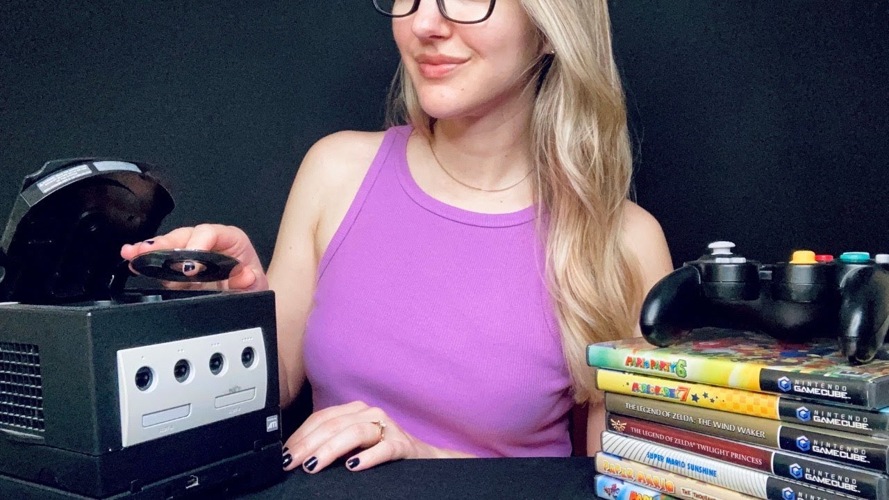 Магазин ASMR-видеоигр. Ролевая игра. Мягкая речь, Обслуживание клиентов, Видеоигры.
