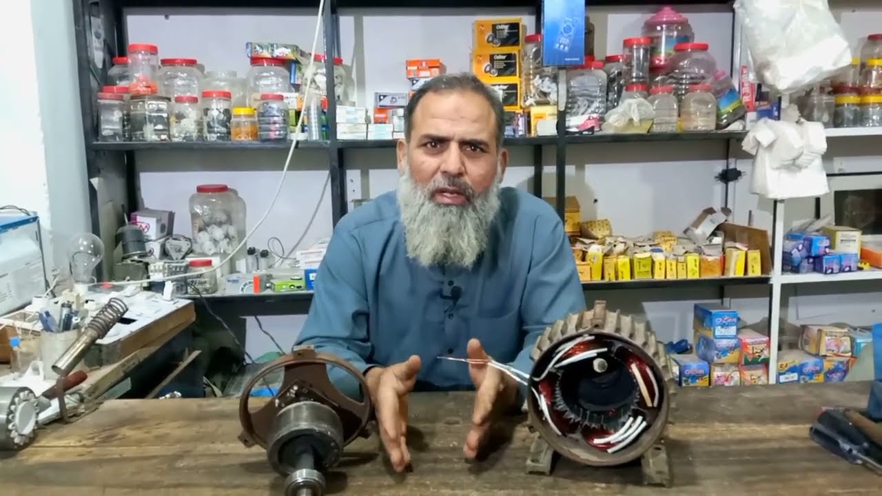 32/36 slots Motor Winding | Donkey pump Motor | Ideal Electrical