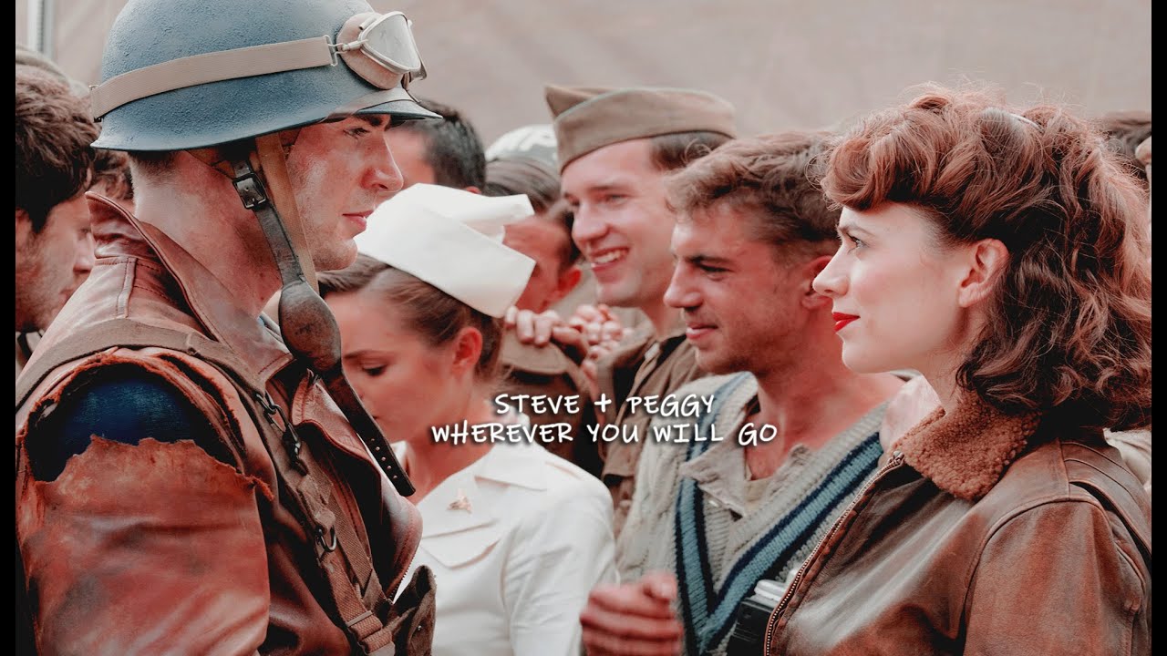 steve rogers + peggy carter | wherever you will go.