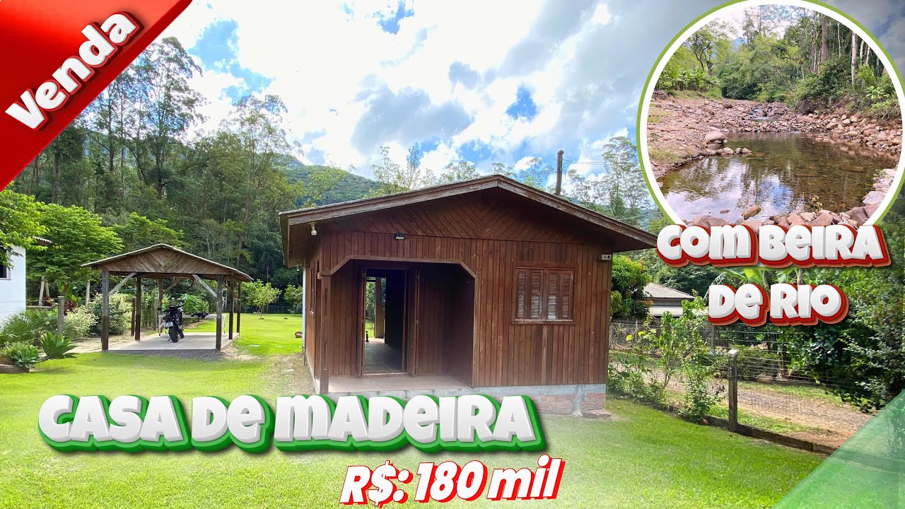 CHÁCARA COM BEIRA DE RIO – Sossego e Segurança em Maquiné-RS
