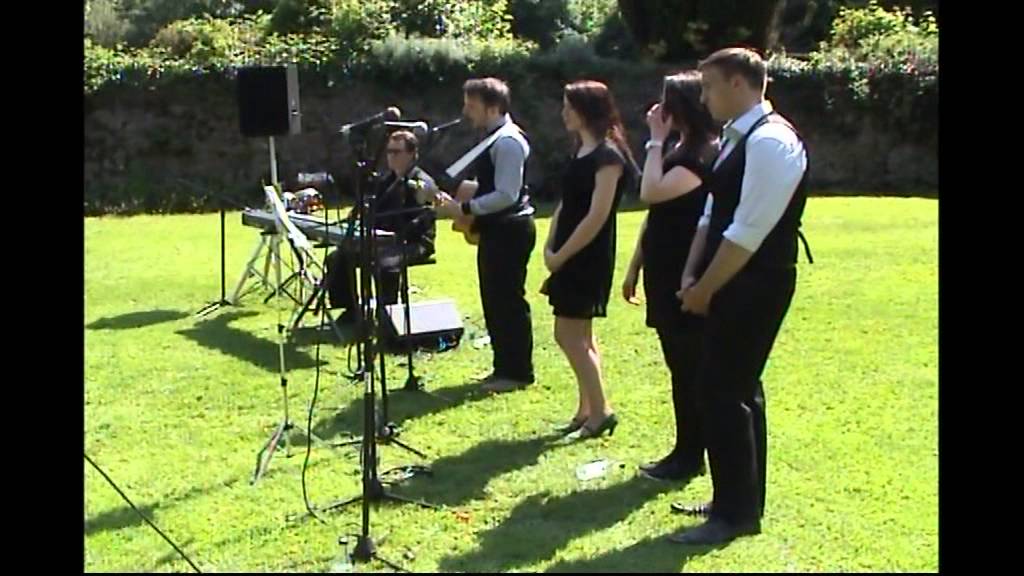 COLLAGE (Cork Music Group) performing live at a civil ceremony in the grounds of Waterford Castle