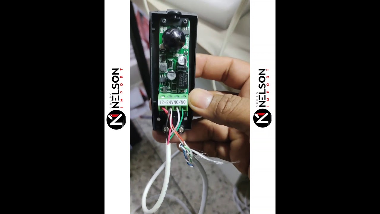 Como instalar la Fotocelda ovalada para motor automatizado.