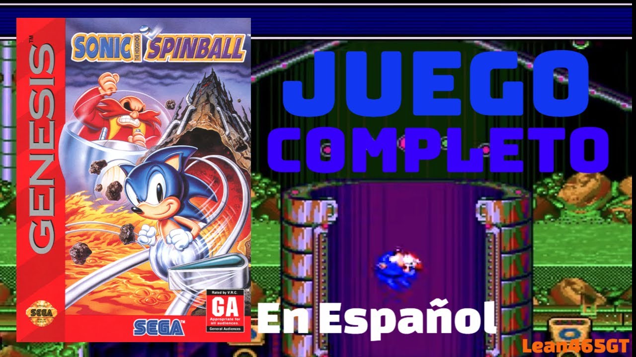 SONIC SPINBALL COMPLETO en ESPAÑOL!! || Lean465GT