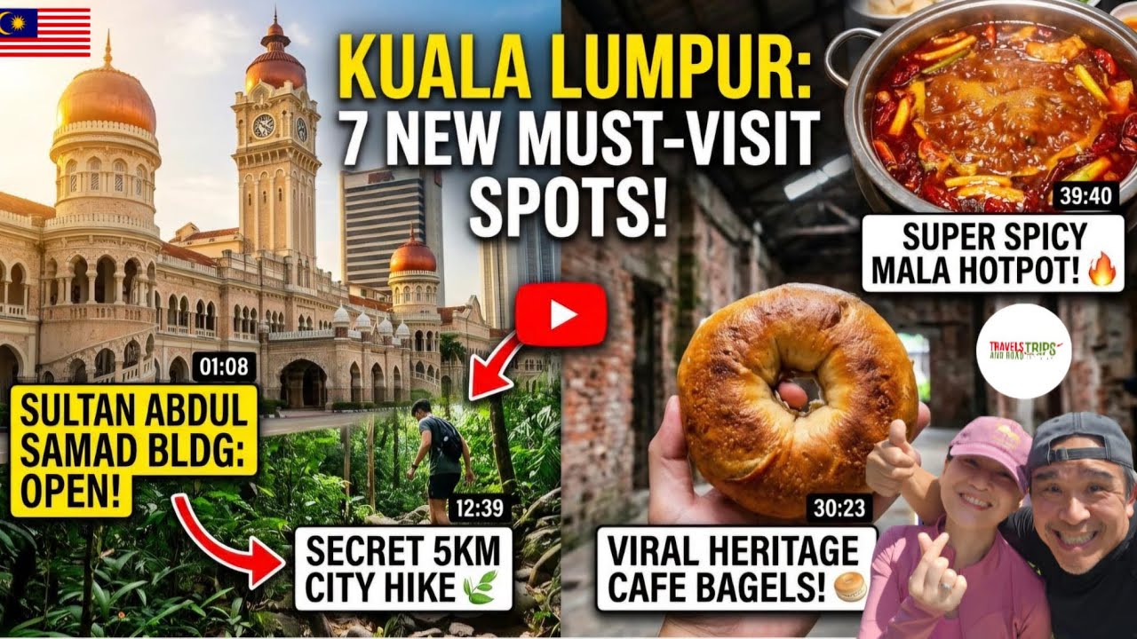 BEST Things to do in Kuala Lumpur Malaysia: Heritage Sights, Forest Walks, Amazing Foods and more!
