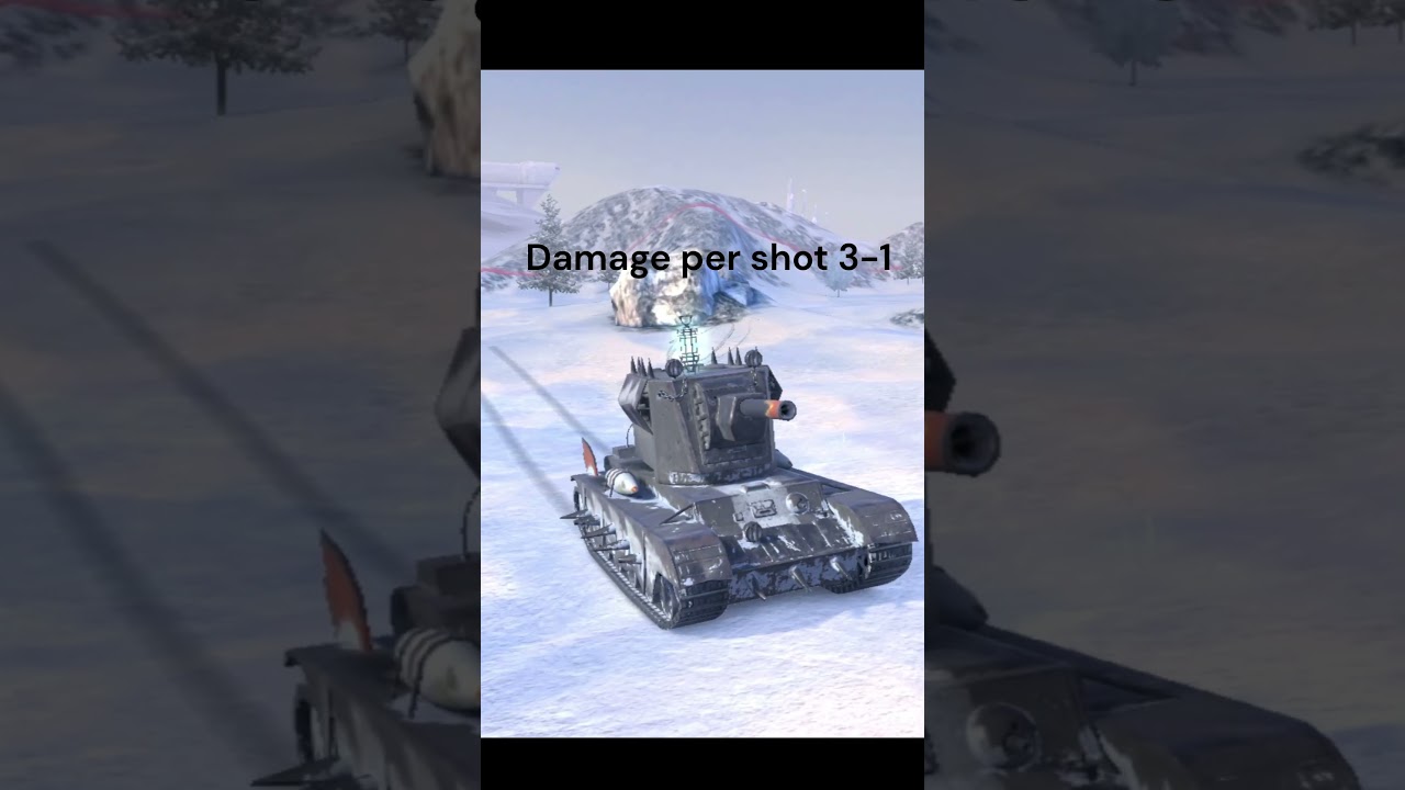 WoT Blitz - Comparison KV-2 vs Smasher! #comparison #wotblitz #kv2 #tanks #viral #epic #battle #edit