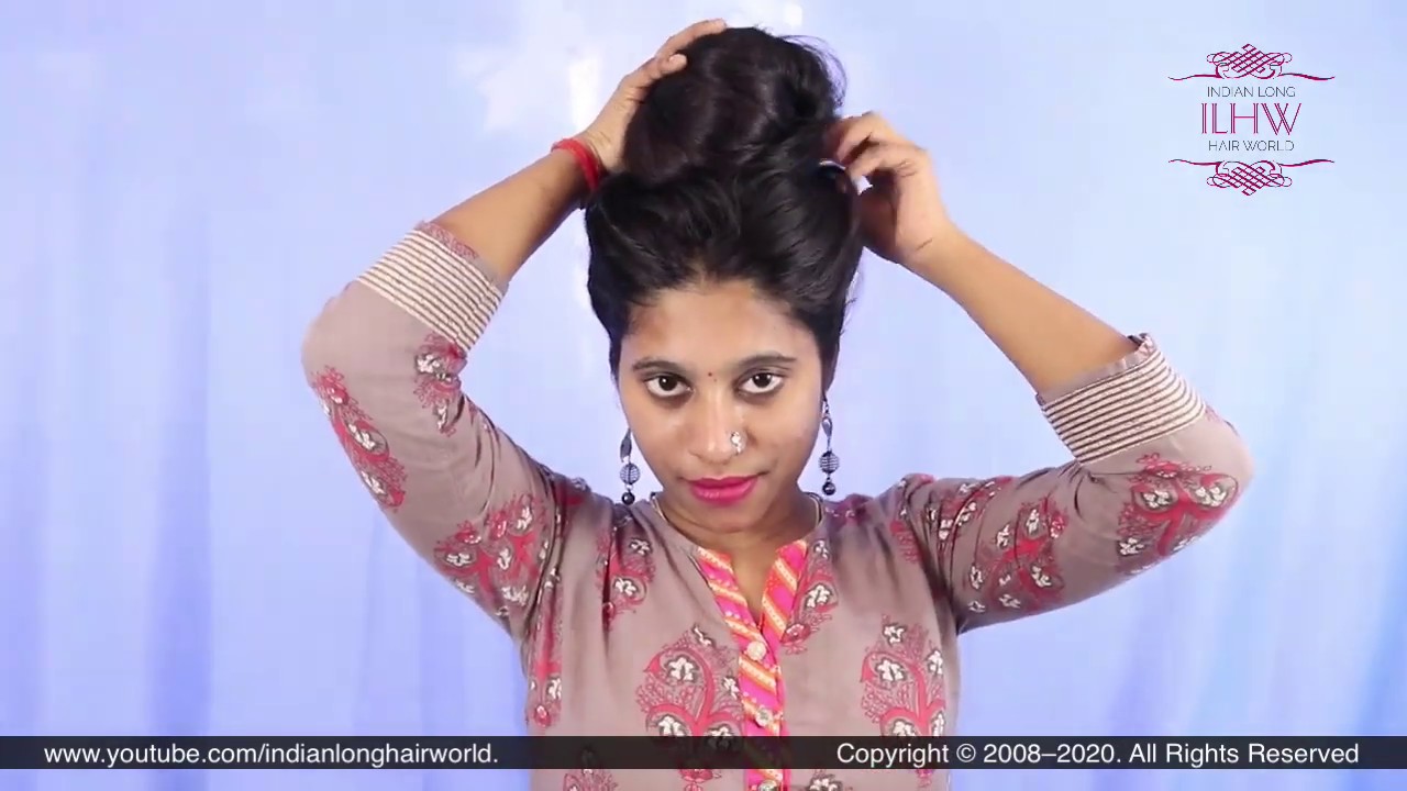 How to: High Messy Bun| Quick Everyday Messy Bun Tutorial |DIY High Messy Bun Tutorial for Beginners