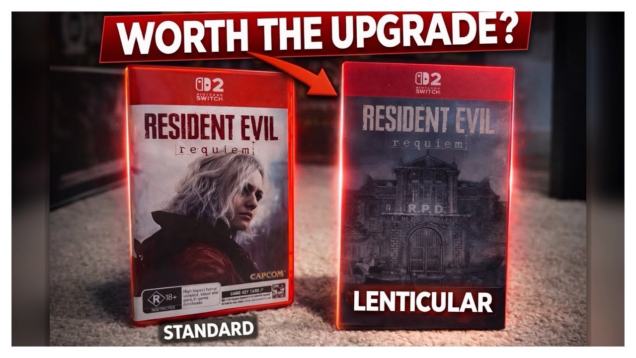 Это линзовое издание просто невероятное! 😮 | Распаковка Resident Evil Requiem