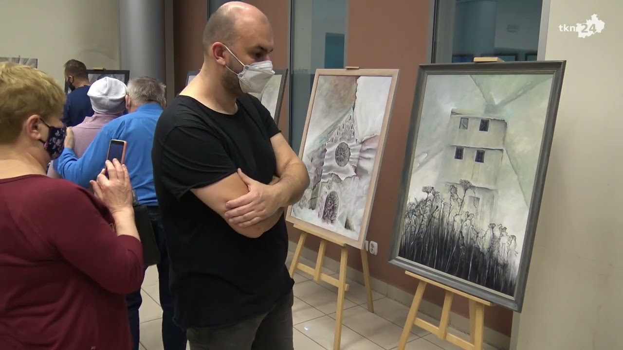 Wernisaż wystawy Łukasza Milaka Kalinowskiego w Opocznie