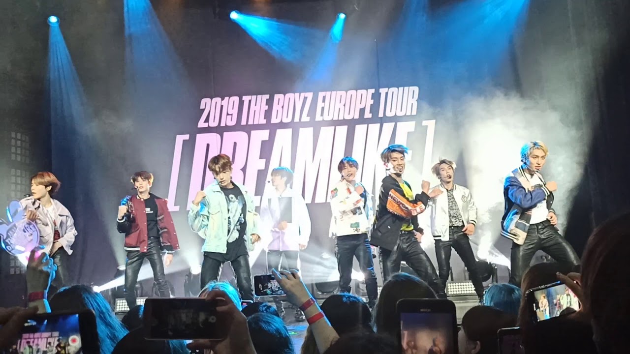 191215 The Boyz (더보이즈) - Bloom Bloom [The Boyz in Paris - Dreamlike Europe Tour](Fancam)