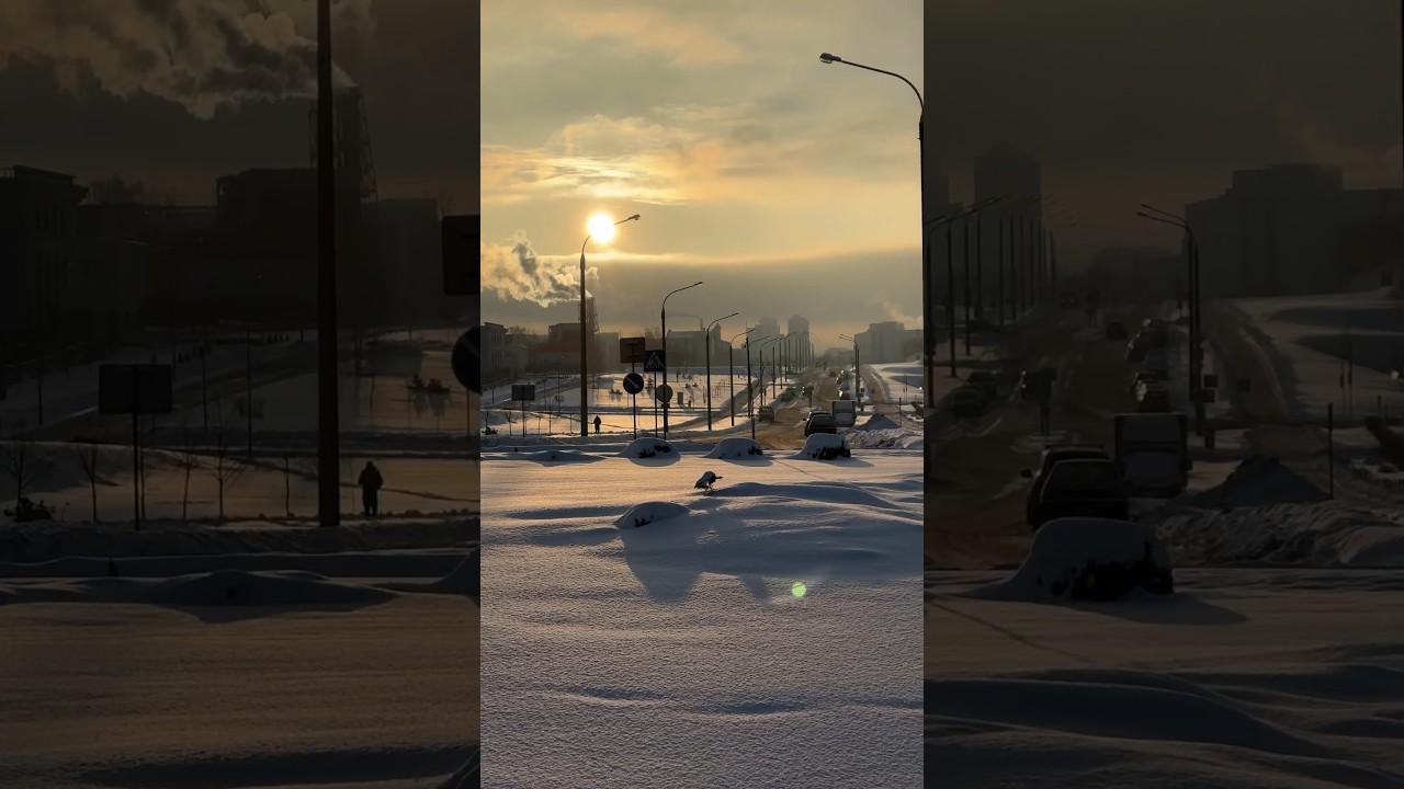 Winter vibes in Minsk 📍