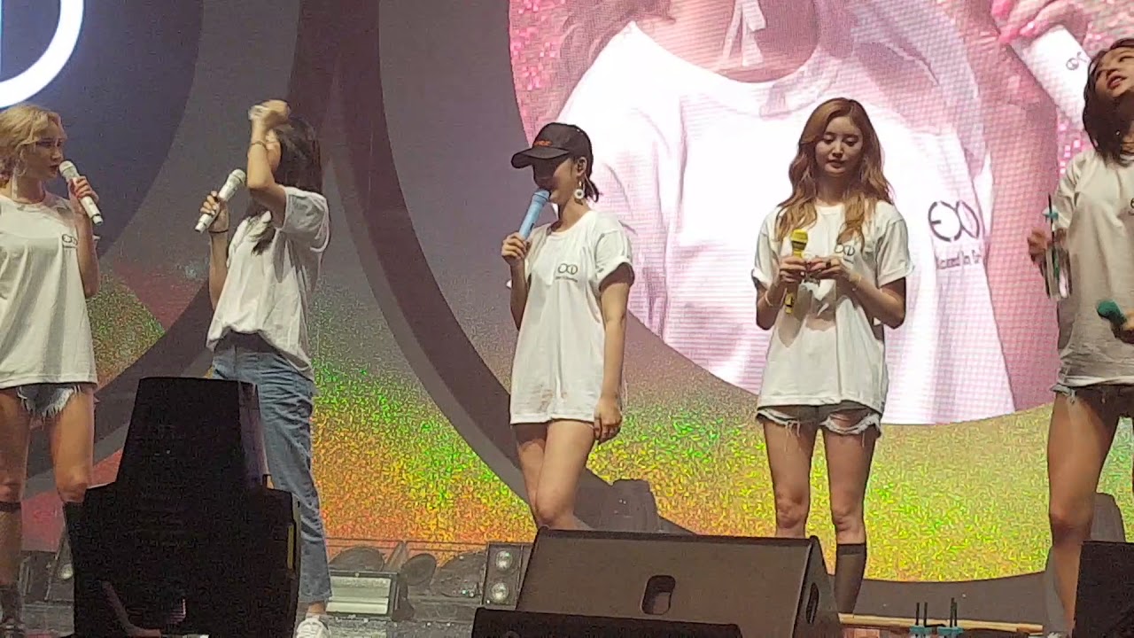 170812 EXID 서울 팬미팅 여가겨봄~하와이 (솔지등장)