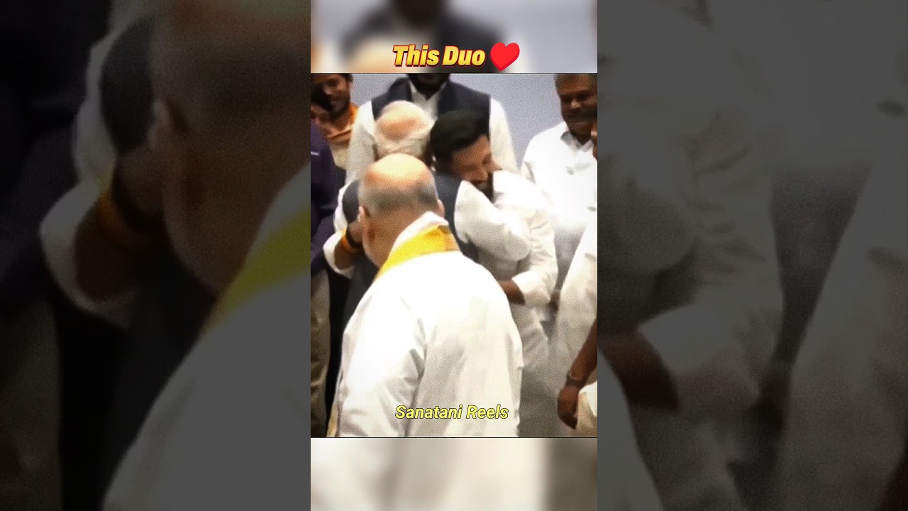 Love this duo 🥹&hearts;️ #shorts #modi #chiragpaswan #bjp