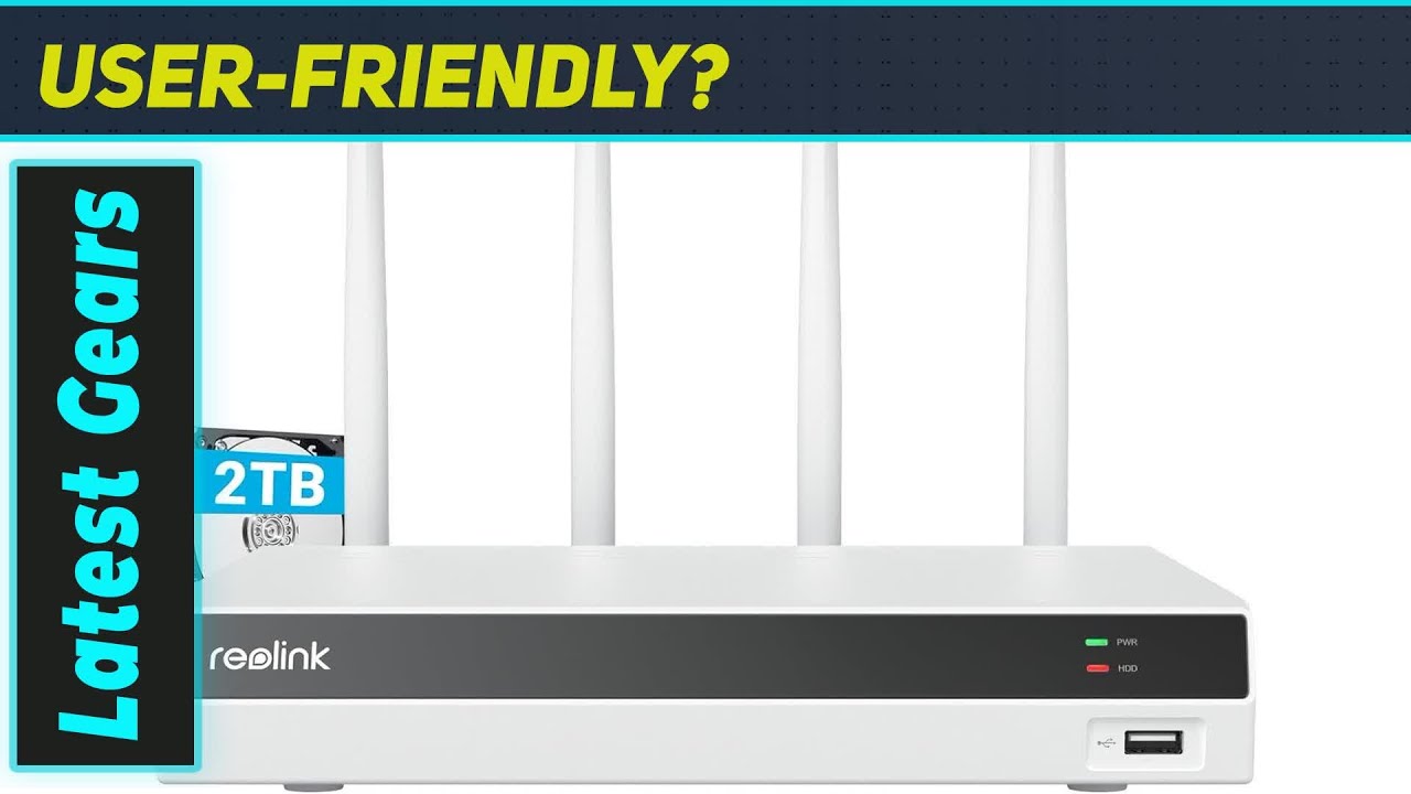 REOLINK 16-Channel 4K WiFi NVR: The Ultimate WiFi 6 Security Hub!