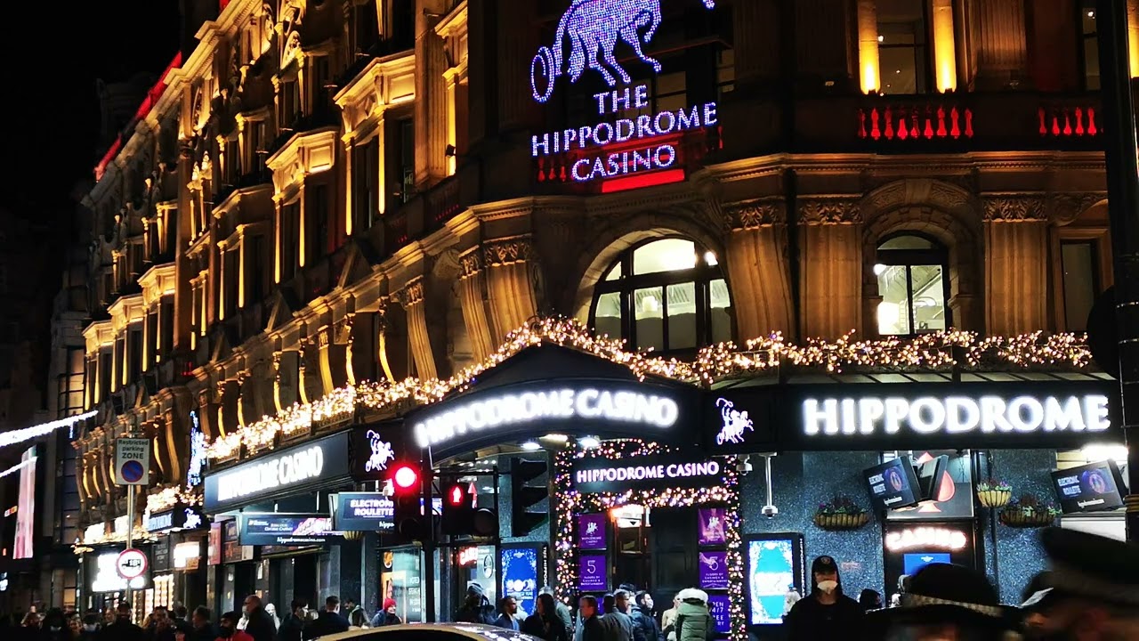 This London Building Looks UNREAL at Night 😱 | Hippodrome Casino