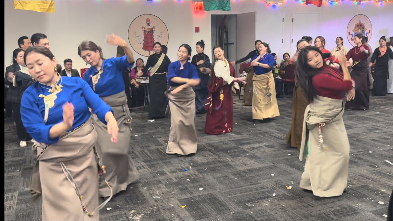 Tibetan gorshey New York￼ marriage party